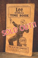 dp-250205-77 1950's Lee OVERALL TIME BOOK