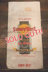 dp-250205-77 THE H.D. LEE FLOUR MILLS "SUNNY WEST" FLOUR SACK