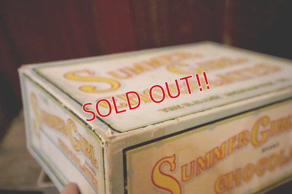 画像7: dp-250205-77 THE H.D. LEE COMPANY SUMMER GIRL BRAND CHOCOLATES BOX