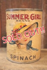 dp-250205-77 THE H.D. LEE COMPANY SUMMER GIRL BRAND SPINACH CAN
