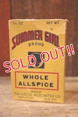 dp-250205-77 THE H.D. LEE MERCANTILE CO. SUMMER GIRL BRAND WHOLE SPICE BOX