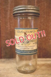 dp-250205-77 THE H.D. LEE MERCANTILE CO. CADET BRAND APPLE-STRAWBERRY PRESERVES JAR