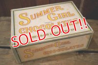 dp-250205-77 THE H.D. LEE COMPANY SUMMER GIRL BRAND CHOCOLATES BOX