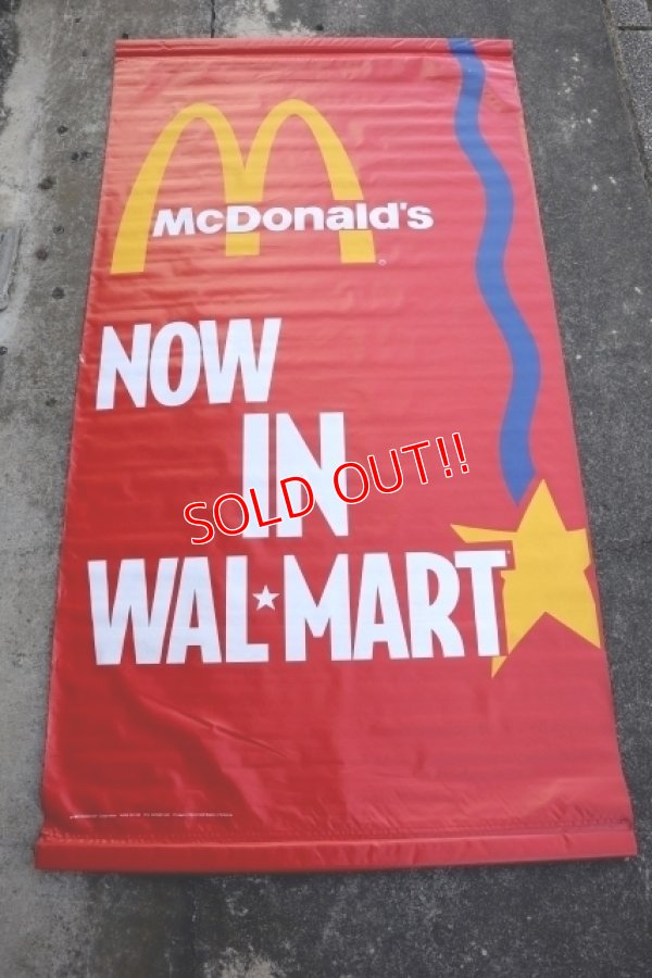 画像1: dp-250205-19 McDonald's WALMART 1993 Banner