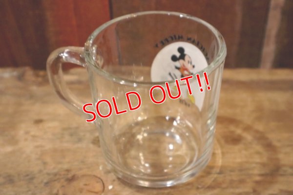 画像5: ct-250205-13 Mickey Mouse / Anchor Hocking 1970's Mug "MAGICIAN MICKEY"
