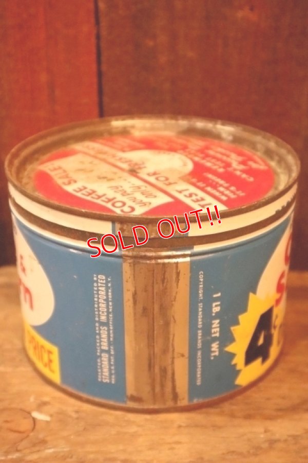 画像4: dp-250205-78 Chase & Sanborn COFFEE / 1950's Tin Can