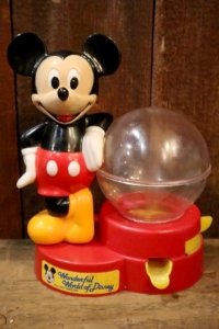 ct-250205-16 Mickey Mouse / Wonderful World of Disney 1986 Gum Ball Dispenser