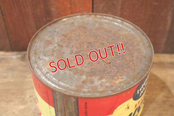 画像7: dp-250205-78 Nash's COFFEE / 1950's-1960's Tin Can