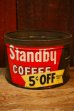 画像1: dp-250205-78 Standby COFFEE / 1950's Tin Can (1)