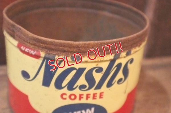 画像3: dp-250205-78 Nash's COFFEE / 1950's-1960's Tin Can