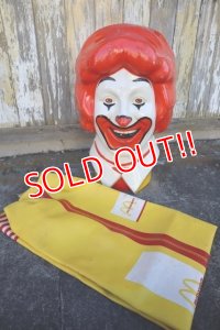 ct-250205-04 McDonald's 1970's Ronald McDonald Helium Balloon Head