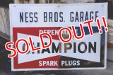 dp-250205-56 CHAMPION 1960's-1970's Metal Sign