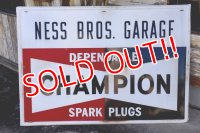 dp-250205-56 CHAMPION 1960's-1970's Metal Sign