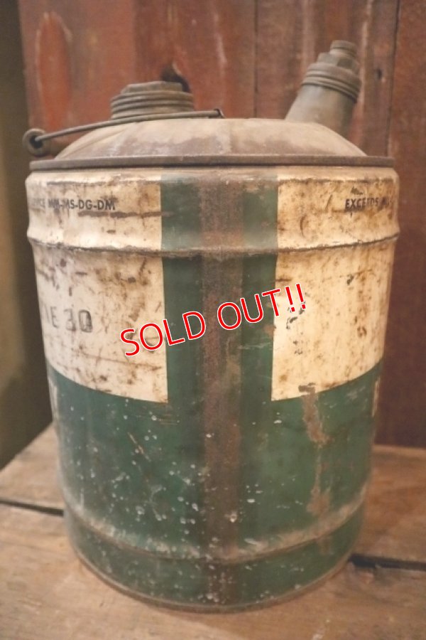 画像5: dp-250205-70 M・F・A  MOTOR OIL 1950's-1960's 5 U.S. GALLONS CAN