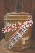 dp-250205-73 M・F・A  MOTOR OIL 1970's 5 U.S. GALLONS CAN