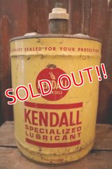 dp-250205-25 KENDALL SUPECIALIZED LUBRICANT 1970's 5 U.S. GALLONS CAN