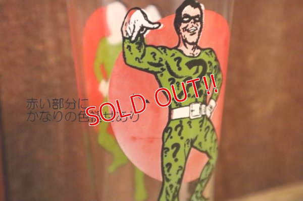 画像3: gs-250205-02 Riddler / PEPSI 1976 Collector Series Glass (色褪せ)