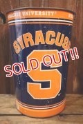 dp-250205-94 WINCRAFT SPORTS SYRACUSE UNIVERSITY TIN TRASH CAN
