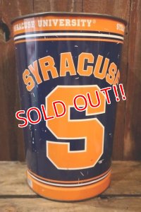 dp-250205-94 WINCRAFT SPORTS SYRACUSE UNIVERSITY TIN TRASH CAN