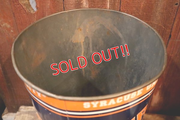 画像9: dp-250205-94 WINCRAFT SPORTS SYRACUSE UNIVERSITY TIN TRASH CAN