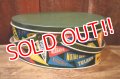 dp-250205-94 THE OHIO ART CO. 1950's-1960's COLLEGE PENNANTS TIN BOX