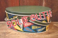 dp-250205-94 THE OHIO ART CO. 1950's-1960's COLLEGE PENNANTS TIN BOX