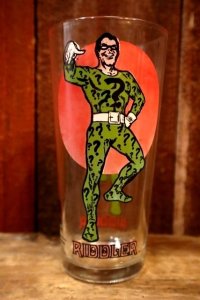 gs-250205-02 Riddler / PEPSI 1976 Collector Series Glass (色褪せ)