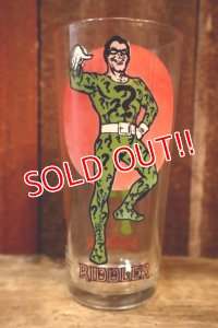 gs-250205-02 Riddler / PEPSI 1976 Collector Series Glass (色褪せ)
