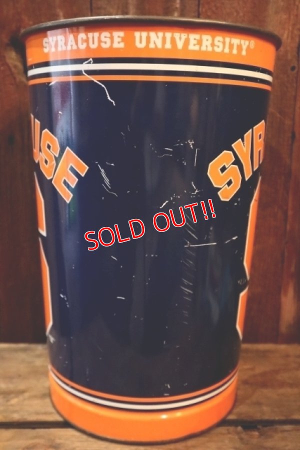 画像4: dp-250205-94 WINCRAFT SPORTS SYRACUSE UNIVERSITY TIN TRASH CAN