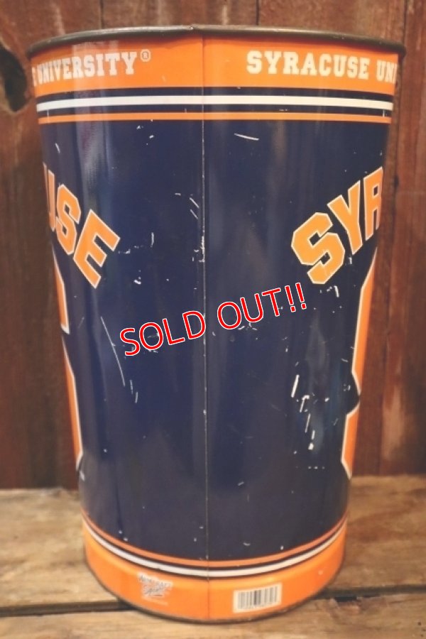 画像5: dp-250205-94 WINCRAFT SPORTS SYRACUSE UNIVERSITY TIN TRASH CAN