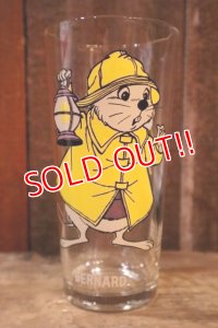 gs-250205-20 The Rescuers / Bernard PEPSI 1977 Collectors Series Glass
