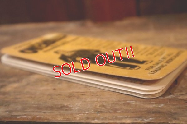 画像9: dp-250205-104 WASHINGTON "Dee-Cee" 1940's MEMO & CALENDAR