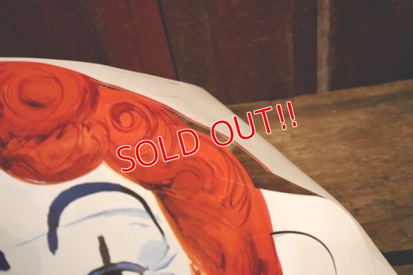 画像7: ct-250205-05 McDonald's 1968 Ronald McDonald "Un-Used" Paper Face Mask