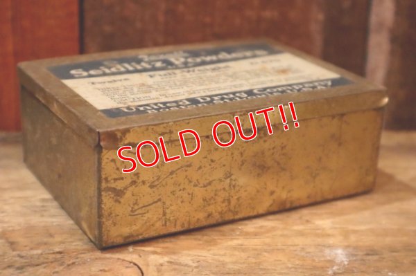 画像3: ct-250205-78 United Drug Company 1930's-1940's Seidlitz Powders TIN CAN