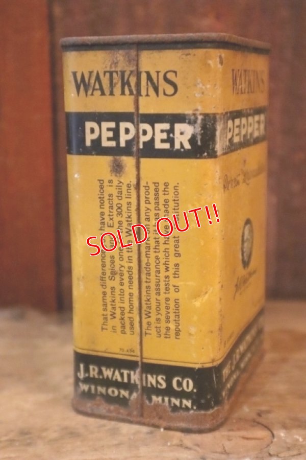 画像4: ct-250205-78 WATKINS PEPPER 1930's 8 OZ. CAN