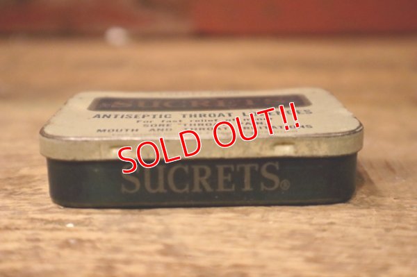 画像3: ct-231016-28 SUCRETS ANTISEPTIC THROAT LOZENGES TIN CASE