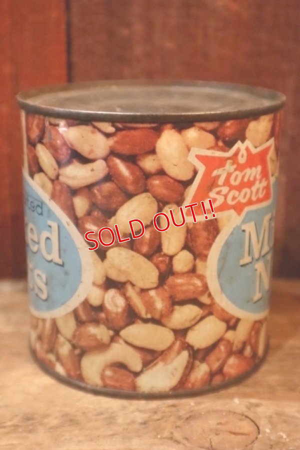 画像3: ct-250205-78 Tom Scott Salted Mixed Nuts TIN CAN