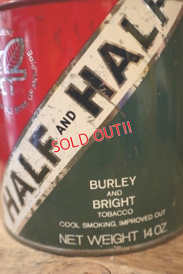 画像2: ct-250205-78 BURLEY AND BRIGHT TOBACCO 1960's〜 HALF AND HALF CAN