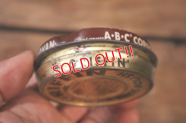 画像4: dp-250205-112 GRIFFIN A・B・C CORDOVAN WAX SHOE POLISH TIN CAN
