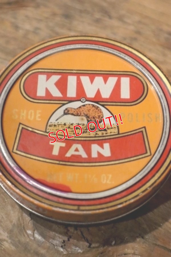 画像2: dp-250205-78 KIWI SHOE POLISH TIN CAN