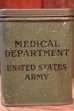 画像2: dp-250205-78 MEDICAL DEPARTMENT UNITED STATES ARMY METAL TIN CASE (2)