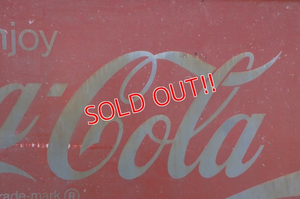 画像3: dp-250205-53 【※店舗引き取りのみ】Coca-Cola 1990's Metal Sign