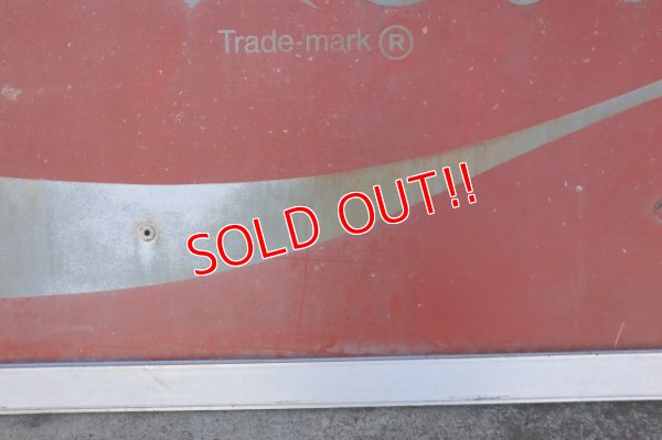 画像5: dp-250205-53 【※店舗引き取りのみ】Coca-Cola 1990's Metal Sign