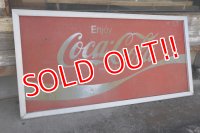 dp-250205-53 【※店舗引き取りのみ】Coca-Cola 1990's Metal Sign