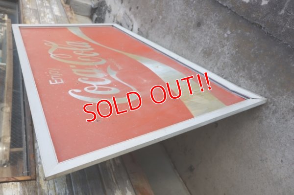 画像11: dp-250205-53 【※店舗引き取りのみ】Coca-Cola 1990's Metal Sign