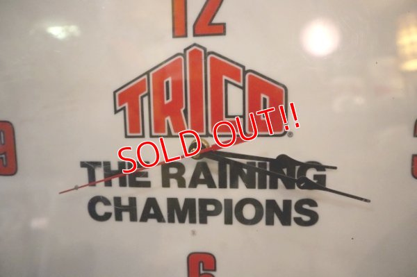 画像8: dp-250205-16 TRICO THE RAINING CHAMPIONS 1980's〜 Lighted Wall Clock