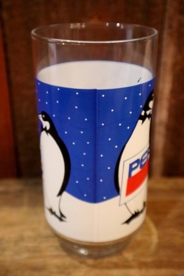 画像5: gs-250205-49 PEPSI 1990's HOLIDAY GLASS "Penguin"