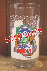 gs-250205-49 PEPSI 1990's HOLIDAY GLASS "Dogs"