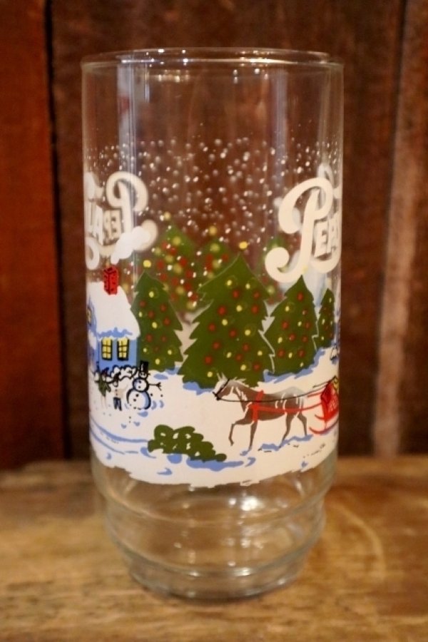 画像6: gs-250205-49 PEPSI 1990's HOLIDAY GLASS "Sled