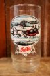 画像1: gs-250205-49 PEPSI 1980's-1990's HOLIDAY GLASS "Sled & Ice Skating" (1)